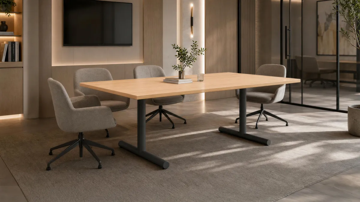 Foundation table in a Conference + Meeting setting