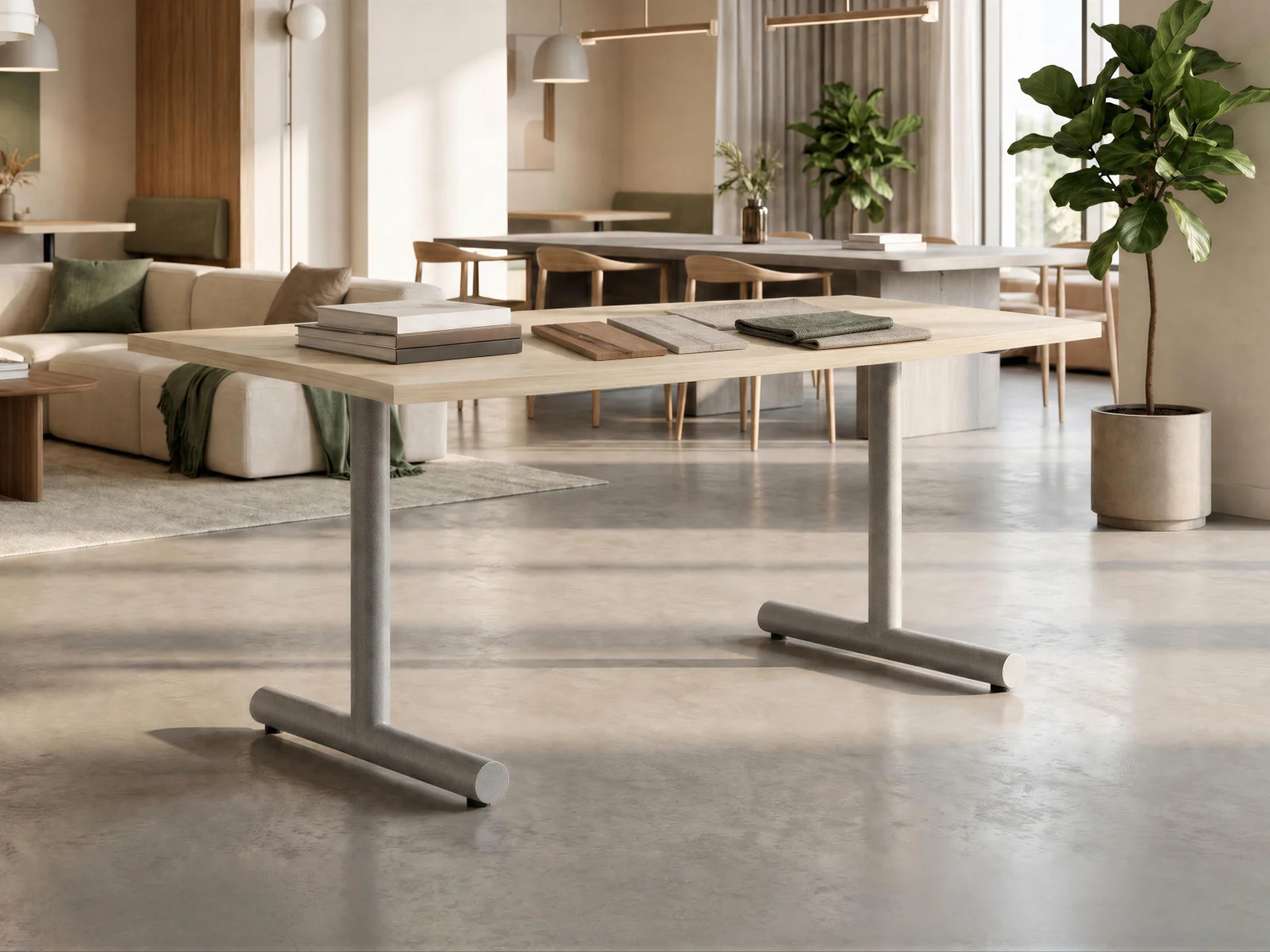 Foundation table in a Workplace setting