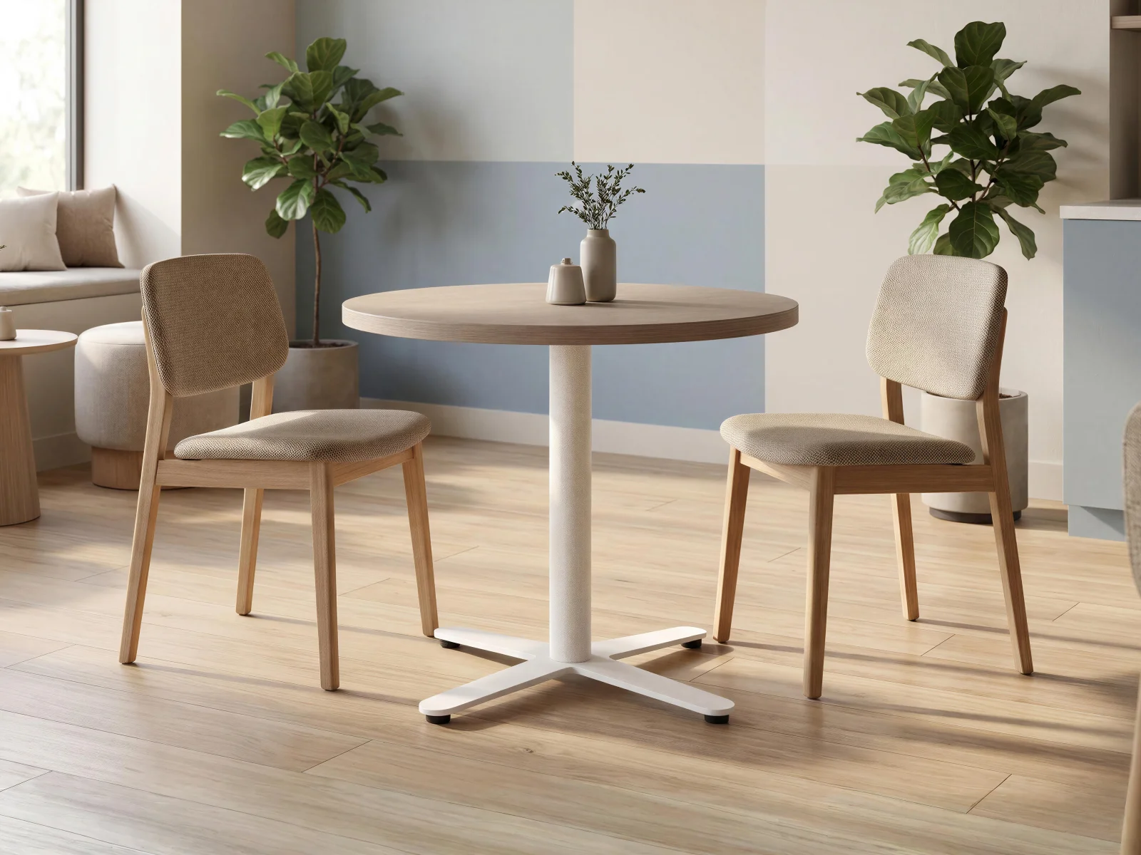Surge table in a Café + Hospitality setting