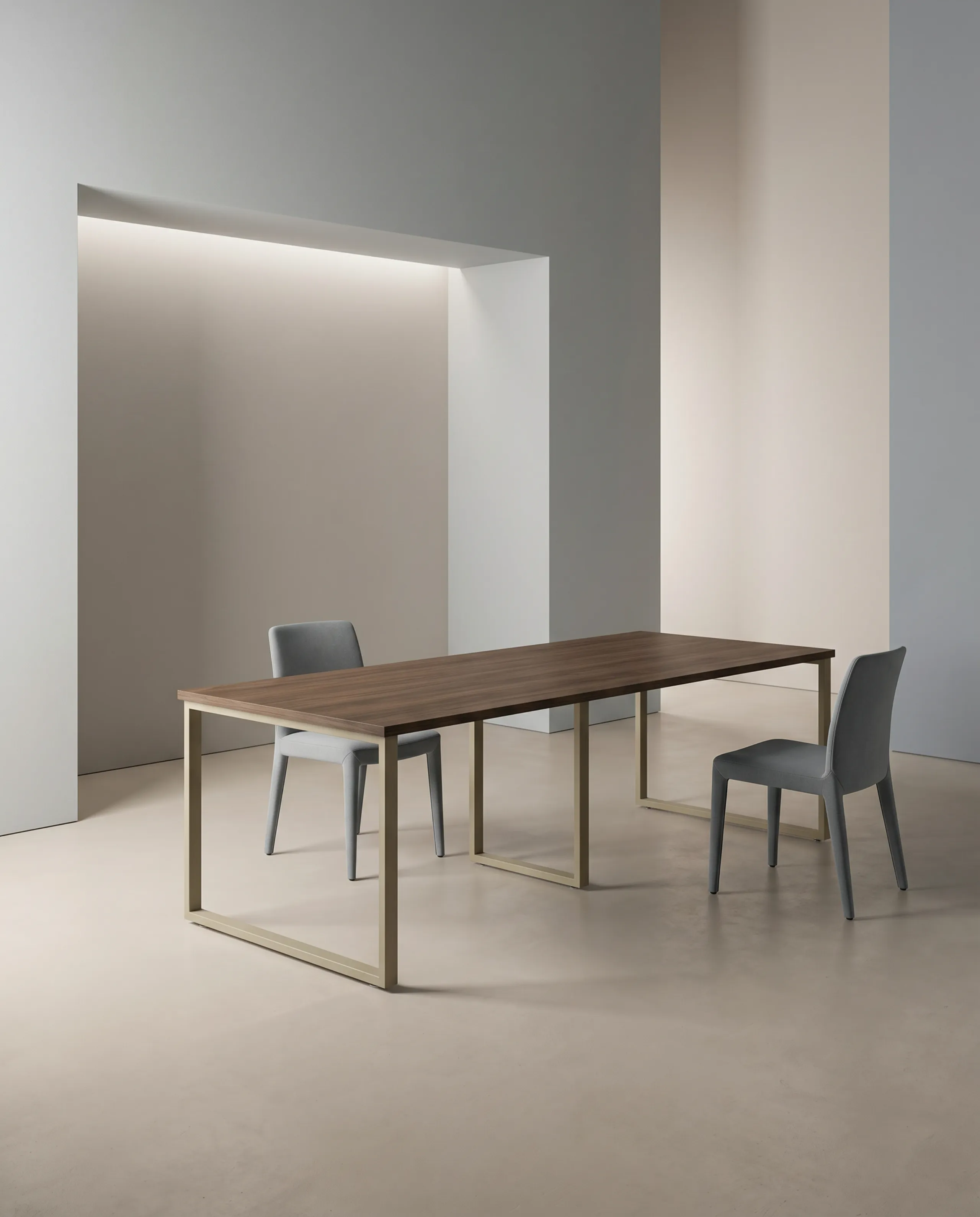 Ultra table in a styled room