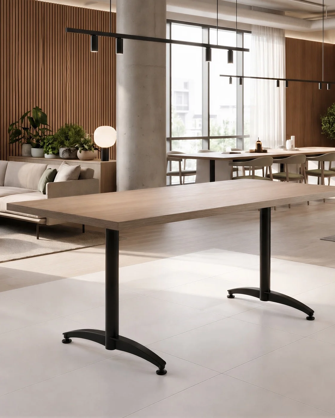 Workplace space furnished with TableX tables