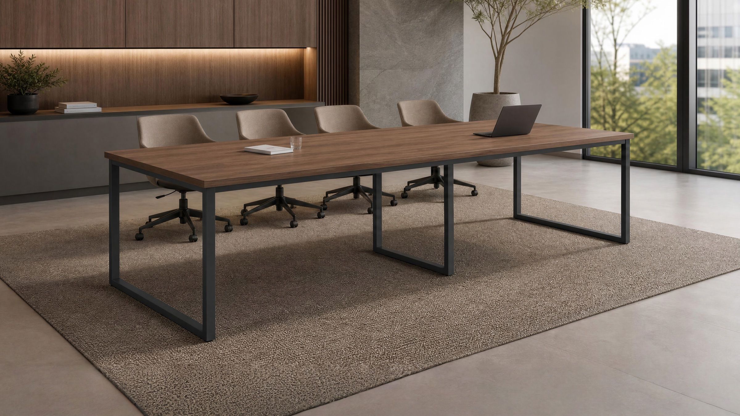 Ultra conference table in a meeting room